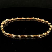 Bracciale Donna Tennis in Oro Diamante Cianfrone Gioielli BROR-63-198